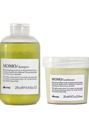 Davines MOMO Shampoo & Conditioner — Yellow Green Duo